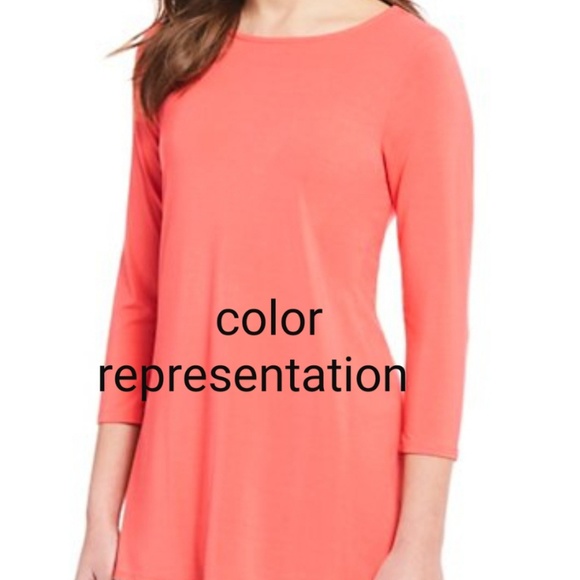 🍍3/$20 Limited Coral One Shoulder Top - Picture 2 of 4